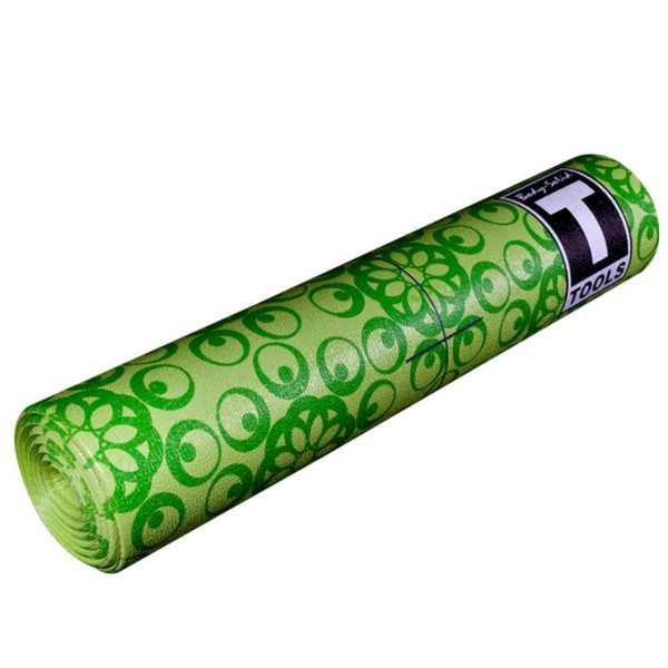 Body-Solid Tools Premium Yoga Mat, 6mm, Green