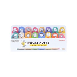 Sunstar Stationery Snoopy Sticky Notes, Die Cut, Peanuts 75th Anniversary A S2845261