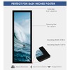 PEALSN 8x24 Picture Frame Black, Photo Frame for Wall Mounting