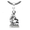 Gramophone Dangle Bead Spacer for Snake Chain Charm Bracelet