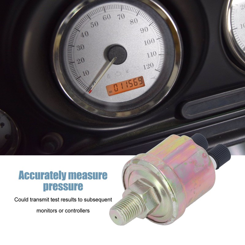 Oil Pressure Sensor 1/4 NPT 0 To 10 Bar Engine