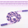 GWAWG Children's Skipping Rope Beaded Jump Rope Quick Adjustable Fitness