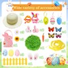 Easter Bonnet Kit, Easter Decorations, 31 PCS Easter Gifts For