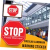 DOITOOL 5 Sheets Stop Sign, 7.8x7.8 Inches High Intensity Street