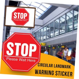 DOITOOL 5 Sheets Stop Sign, 7.8x7.8 Inches High Intensity Street Signs, Street Slow Warning Signs, UV Protected and Weatherproof Road Signs