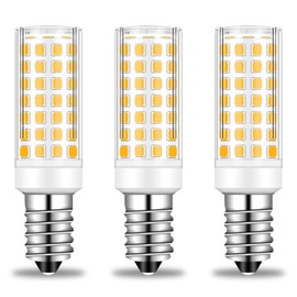 ZHENMING E14 LED 7 W Warm White, E14 LED Bulb Replacement 60 W-75 W Halogen Bulb, Warm White 3000 K LED High Brightness LED Small Bulb, E14 LED Bulb Not Dimmable, AC 220-240 V, Pack of 3