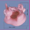 Inflatable Baby Chair Built in Air Pump Soft Cartoon Rabbit