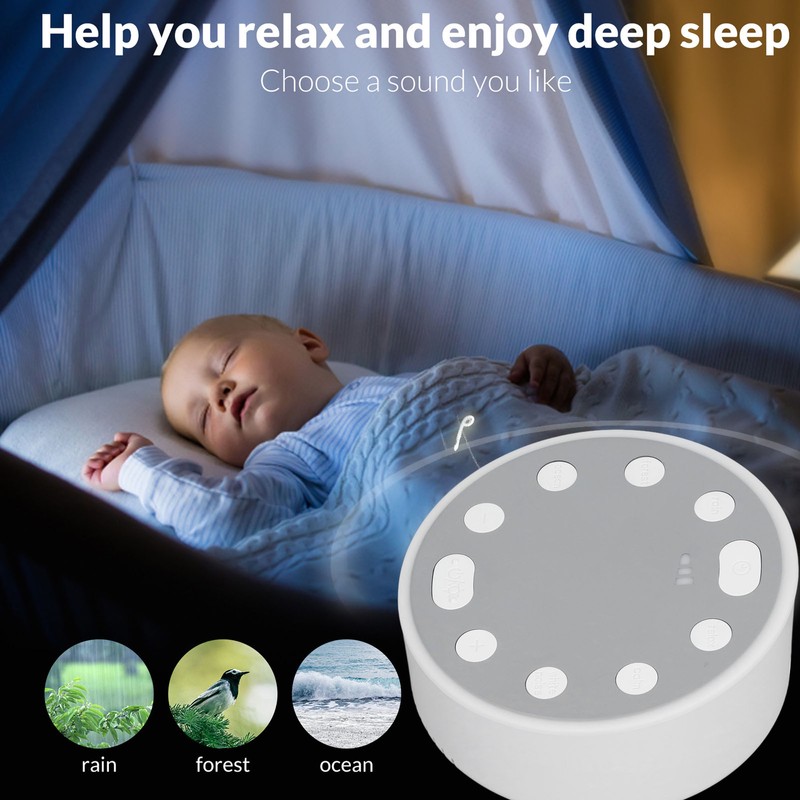 White Noise Sleeper Help to Sleep Mood Regulation Sleeping Sound