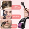 Rodillo facial de acero inoxidable – 6 tamaños ajustables (0.25‑2