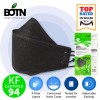 Tia BOTN 2 PCS BOTN KF94 BLACK Protective Face Mask