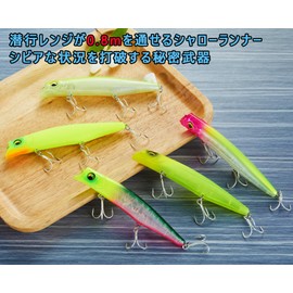 [KOKO Lure] Seabass Lure Minnow 125F MD 0.8 oz (21 g) Floating Minnow Sea Bass Shallow Minnow KK125F MD Flats River Estuary Sea Bass #11
