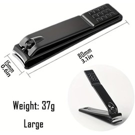 Nail Clipper,Nail Cutter Toenail Fingernail Clippers Large Premium Steel Nail Cutter Trimmer, Ultra Sharp Wide Jaw Nail Cutter Professional Manicure Pedicure Care Tool for Men & Women Grooming Tool.