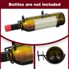 Ubamdom 6 Pcs Wall Mounted Wine Rack Holders - Metal