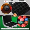 JTVTW Snooker Ball Carry Case for 2 1/16" Snooker Balls