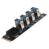 M.2 NVME to PCIE 1X Riser Card M.2 NVME to