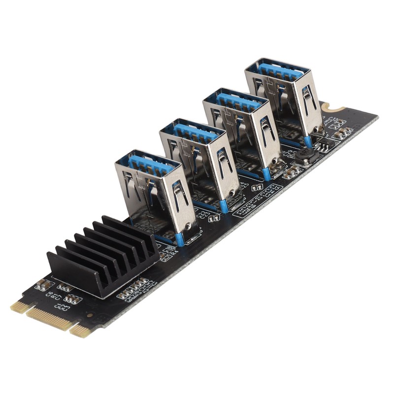 M.2 NVME to PCIE 1X Riser Card M.2 NVME to