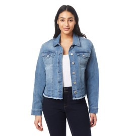 Angels Forever Young Women's Signature Denim Jacket, Skye, Medium
