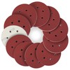 STEBRUAM 150mm Sanding Discs 120 Grits 50PCS,Hook and Loop Sandpaper