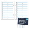 NBplanner A5 Website & Password Tracker Organiser Refill Insert Filofax