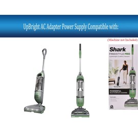 UpBright 20V AC/DC Adapter Compatible with Shark SV1114 SV1115 V7 S1 SV1114V7 SV1115V7 SV1114S1 14.4V Ni-Mh Battery XBT1106 Freestyle Pro Lightweight Cordless Vacuum XA1106 YLJXA-T200045 Power Supply