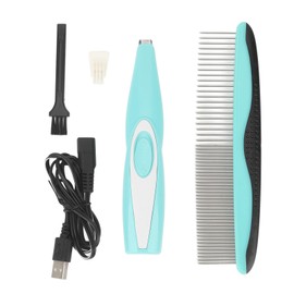 Pet Paw Trimmer Multipurpose Painless Quiet Low Vibration Rechargeable Hidden File Pet Comb Electric Dog Paw Fur Trimmer