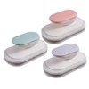 CIYODO 3pcs Dish Scrubber Multipurpose Cleaning Brush Handle Quick-Drying Sponge