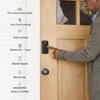Yale Black Code Keypad Deadbolt Front Door Lock for Keyless