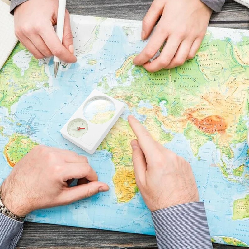 Camping Compass | Orienteering Map Compass with,Advanced Scout Compass, Camping