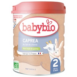 Babybio Caprea 2 with Goat Milk from 6 to 12 Months Organic 800g