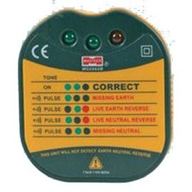 ShoppingCentre Mains Socket Tester for Correct Wiring