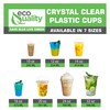 12 oz Cups 300 Pack | Iced Coffee Go Cups