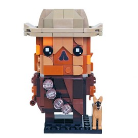 STUDBEE NEW - The Ghoul Brickheadz - Nuclear - Cooper - Building Set
