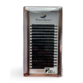 Russian Eyelash Extensions, 0.07, 16 Rows Mixed Tray 8-16mm, Curl: DD