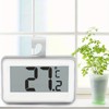 2 x Fridge Thermometer Digital Refrigerator Thermometer, Digital Waterproof Fridge