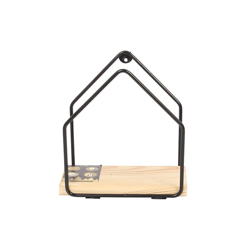 Jolie Max Mini Floating Wall Shelf - Wall-Mounted Pine Wood