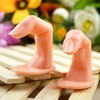 DNHCLL 6PCS Practice Fake Finger Practice Model For Hand Nail