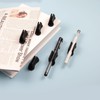 Ceemiaa 6-Pack Adhesive Silicone Pen Holders – Dual-Hole Sticky Pencil