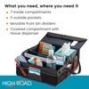 High Road SeatStash Car Front Seat Organizer for Driver and