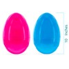 BestPysanky Set of 2 Pink and Blue Giant Jumbo Large