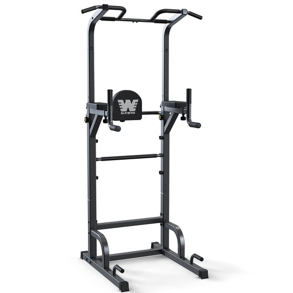 BARWING Pull Up Bar Station, Power Tower, Dip Station with