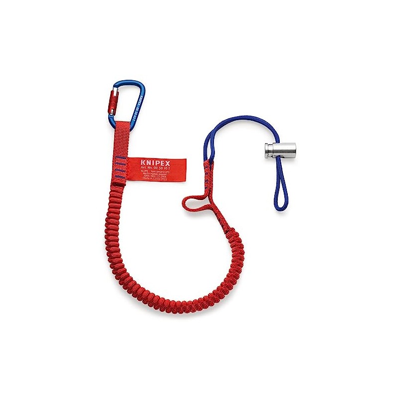 KNIPEX 00 50 12 T BK Lanyard with fixated carabiner