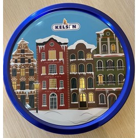 Danish Butter Cookies, 16 oz (1 lb) Tin – Traditional All-Butter Cookies, Made in Denmark