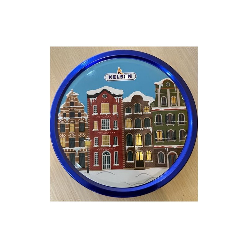 Danish Butter Cookies, 16 oz (1 lb) Tin – Traditional