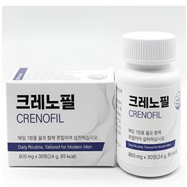 Crenophil Tenogen 800mg x 30 tablets / 크레노필 테노젠 800mg x 30정