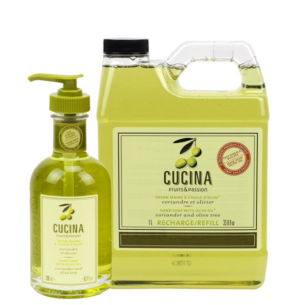 Cucina Fruits & Passion Coriander and Olive Tree Hand Soap