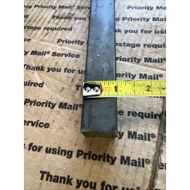 Unbranded/Generic 1" SQUARE STEEL BAR STOCK 12" Long Hardy Stock Blacksmithing Welding