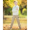 NUMYEAN Boys Cargo Pants Kids Water Resistant Athletic Hiking Pants
