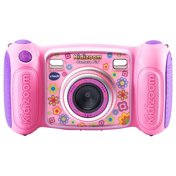 VTech KidiZoom Camera Pix, Pink, Great Gift For Kids, Toddlers, Toy for Boys and Girls, Ages 3, 4, 5, 6, 7, 8