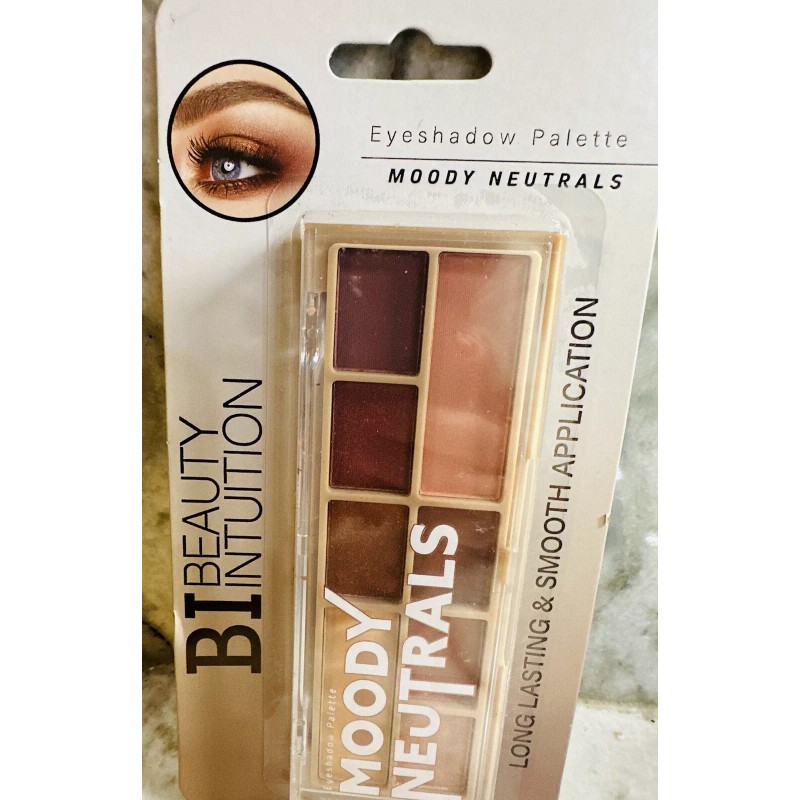 Eyeshadow BI Beauty Intuition Moody Neutrals Long Lasting Eyeshadow Palette.