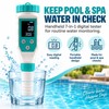 7-in-1 Digital Pool Water Tester – Professional pH, Chlorine, ORP,